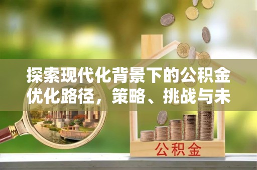 和平探索现代化背景下的公积金优化路径，策略、挑战与未来展望